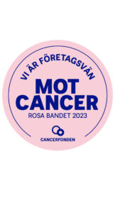 Företagsvän mot cancer 2023 emblem